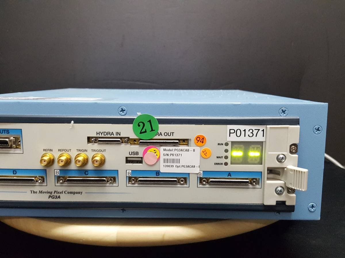 Tektronix PG3ACAB-B 64ch Digital Pattern Generator [k1129249584]