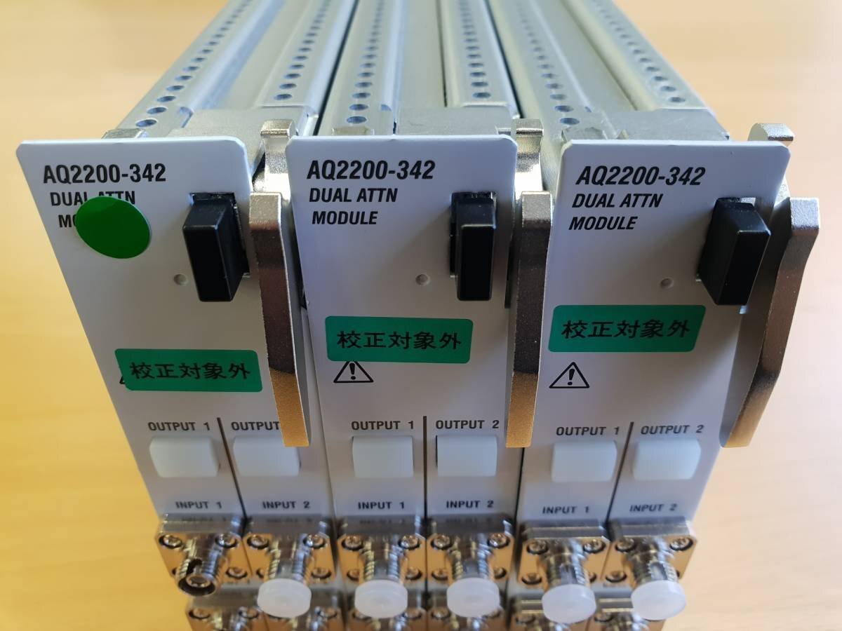 ★Clearance Sale★ YOKOGAWA AQ2200-342 Dual Attenuator Module ATTN module *1 unit