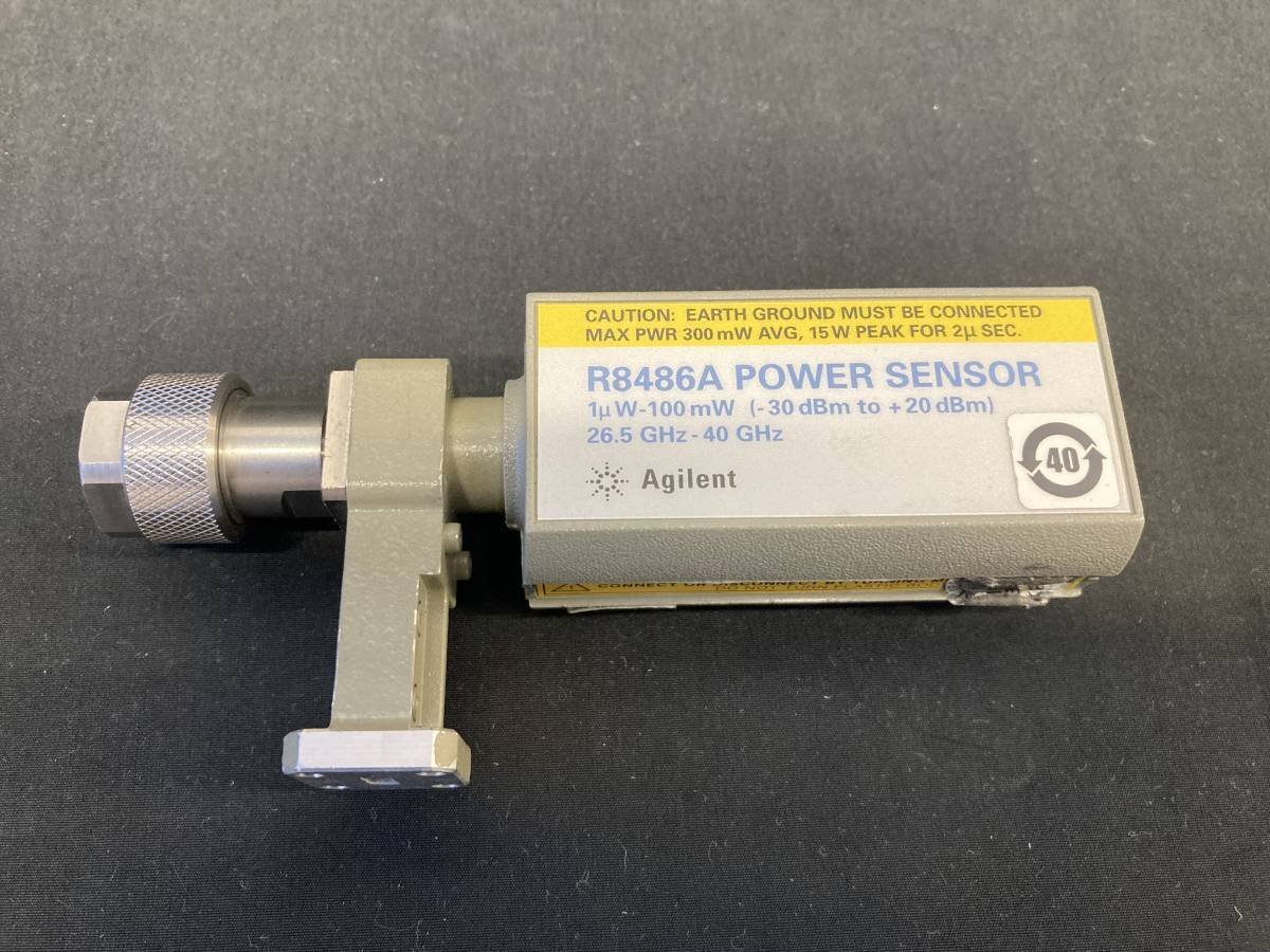 Agilent R8486A Power Sensor 1μW - 100mW (-30dBm to +20dBm) 26.5 GHz - 40GHz [b1129360380]