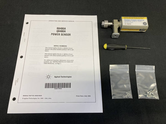 Agilent R8486A Power Sensor 1μW - 100mW (-30dBm to +20dBm) 26.5 GHz - 40GHz [b1129360380]
