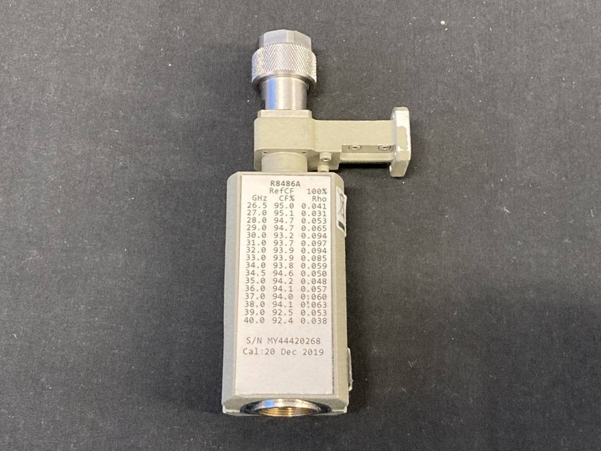 Agilent R8486A Power Sensor 1μW - 100mW (-30dBm to +20dBm) 26.5 GHz - 40GHz [b1129360380]
