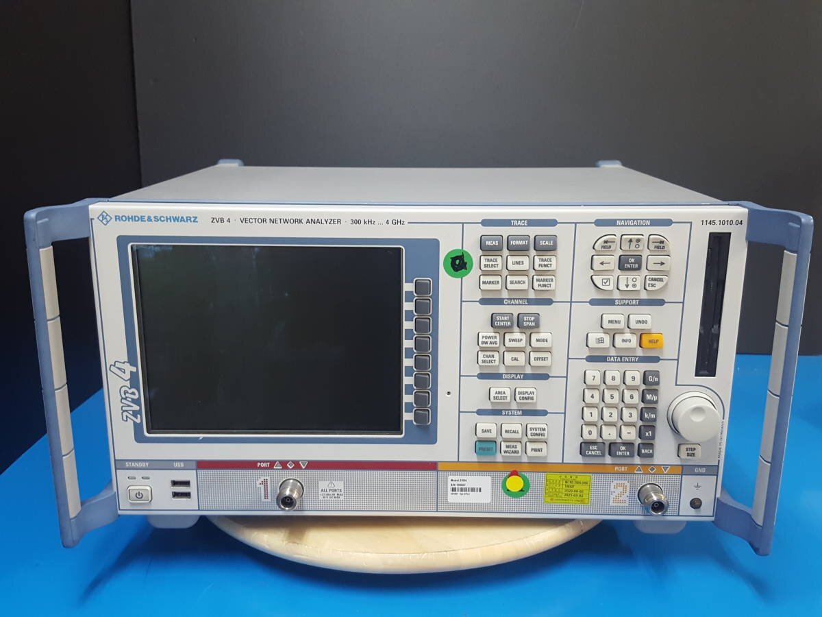 Rohde & Schwarz ZVB4 Vector Network Analyzer 300kHz-4GHz 2-Port [f1129388283]
