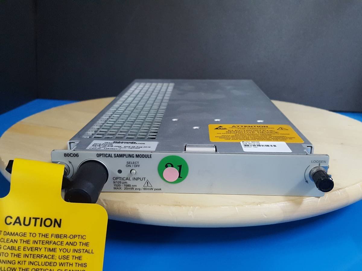 Tektronix 80C06 Optical Sampling Module 55GHz 1520-1580nm [r1129493906]