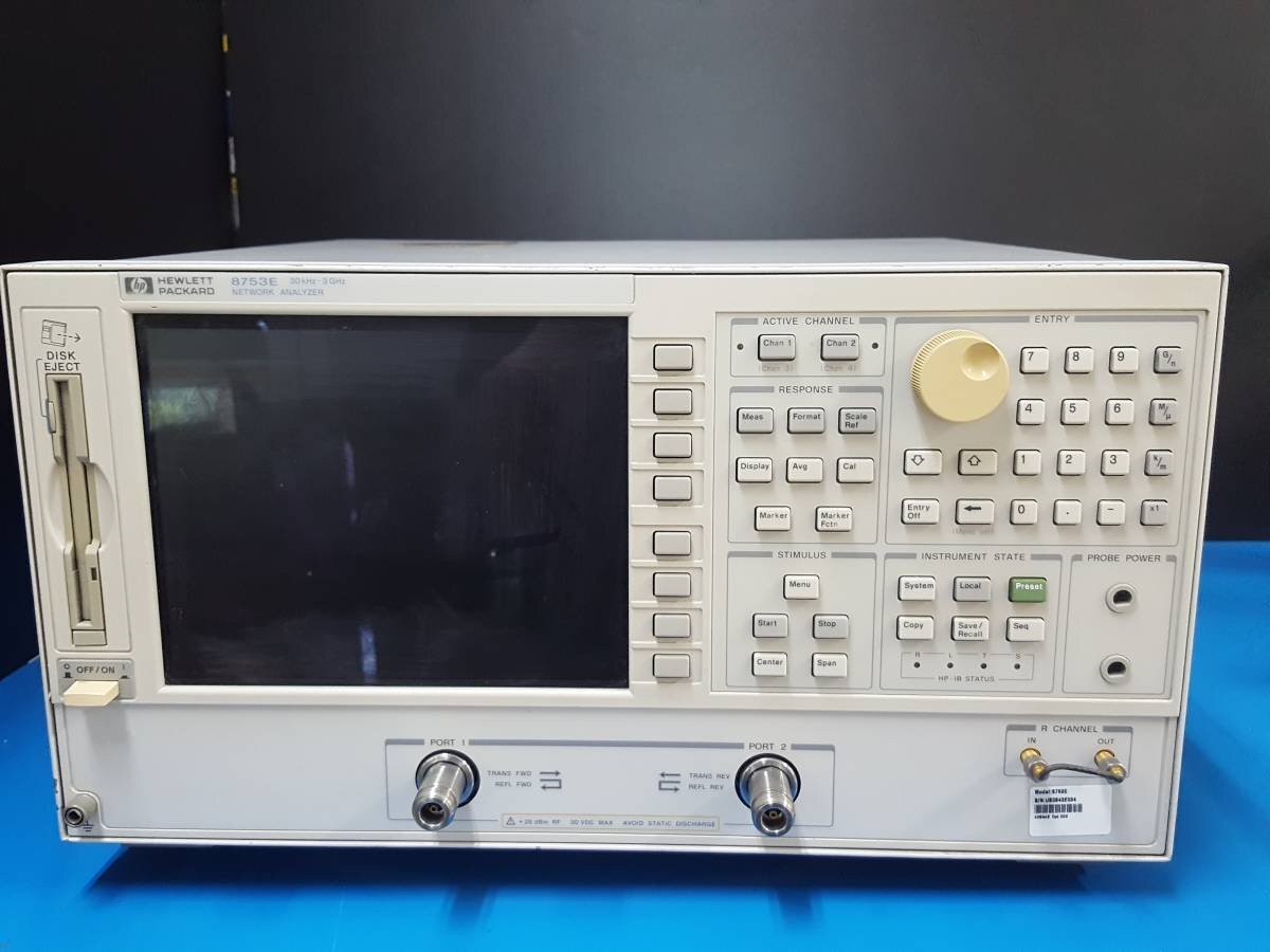 HP 8753E RF Network Analyzer 30kHz to 3GHz Opt. 1D5 [e1129982716]