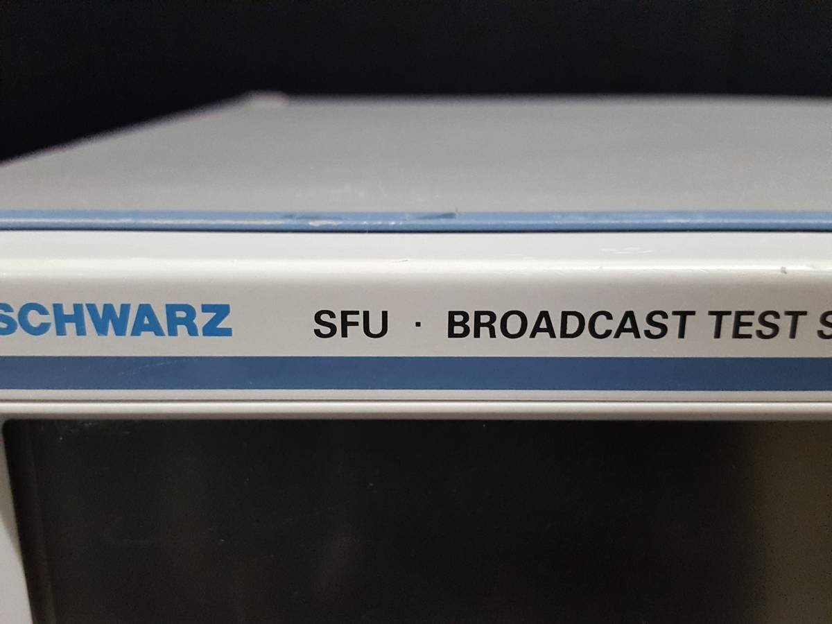 NBC R&S SFU Broadcast Test System Broadcast Test System [c1130263461]