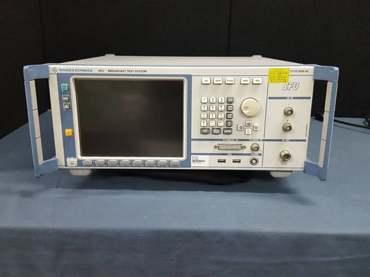 NBC R&S SFU Broadcast Test System Opt B3 B30 K1 K35 K40 K351 [o1130273925]