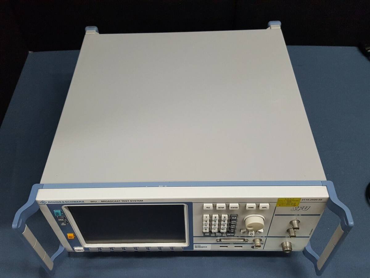NBC R&S SFU Broadcast Test System Opt B3 B30 K1 K35 K40 K351 [o1130273925]