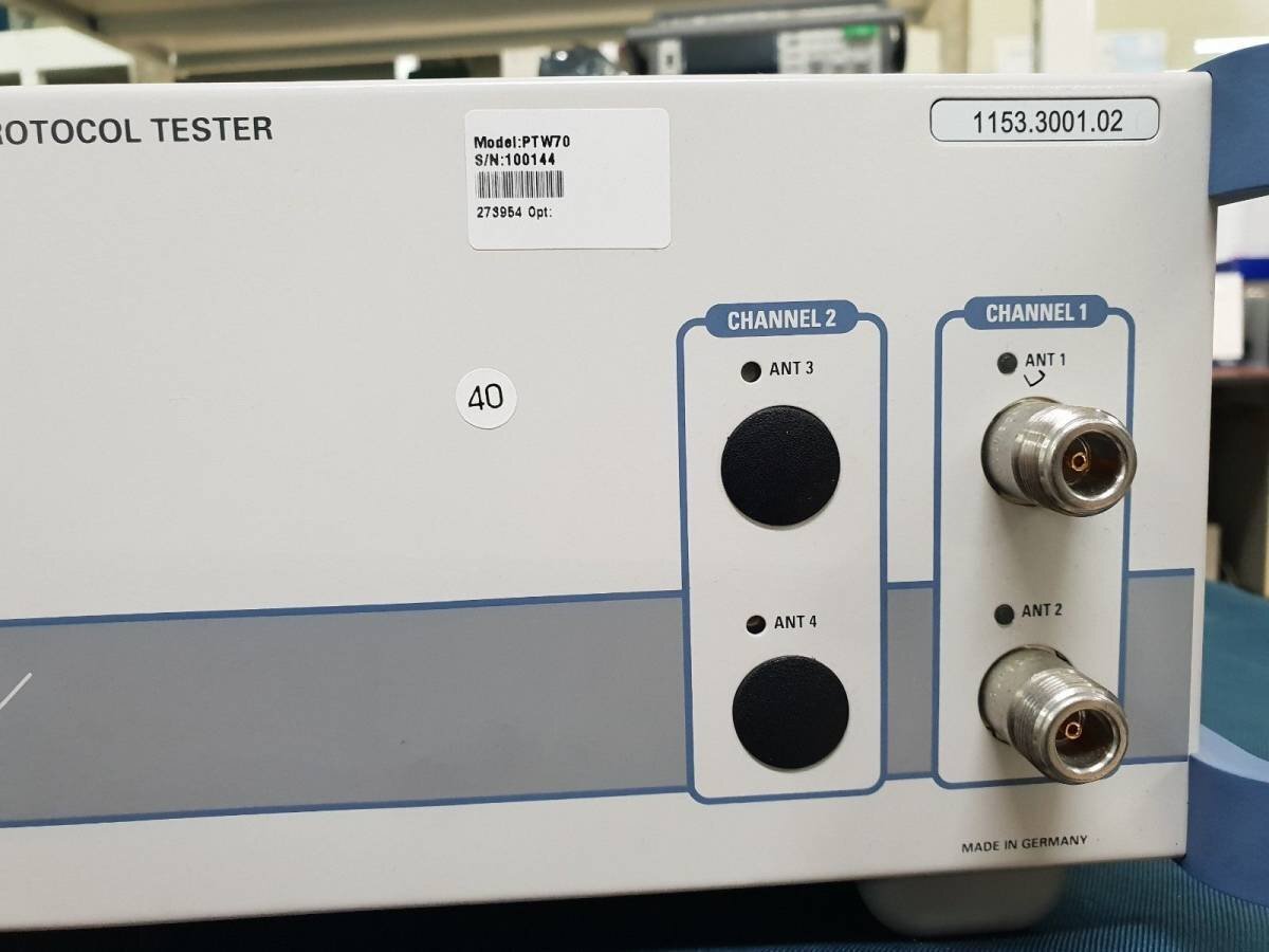 Rohde & Schwarz PTW70 Wireless WLAN Protocol Tester [u1130373228]