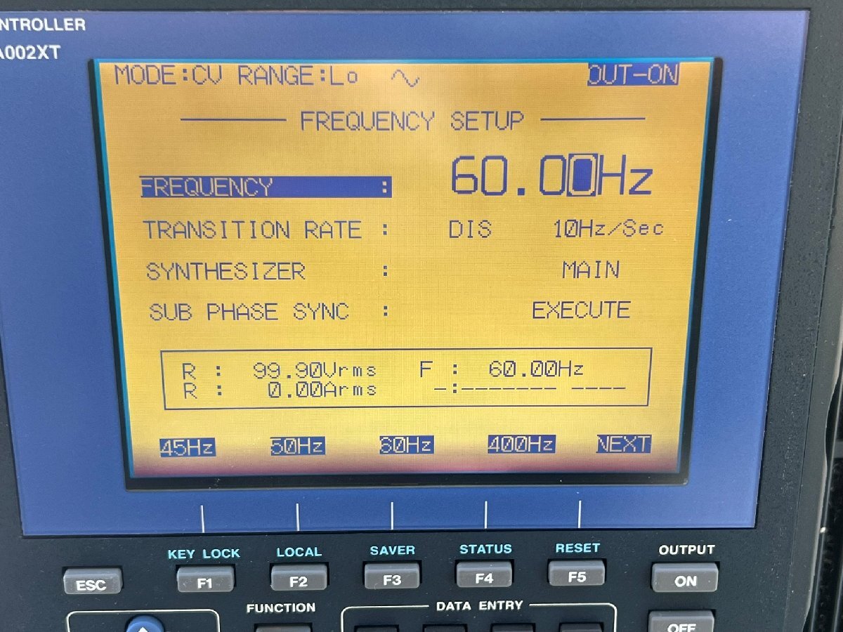 Takasago Manufacturing AA2000XG2 Analyzing AC Power Supply [d1130531155]