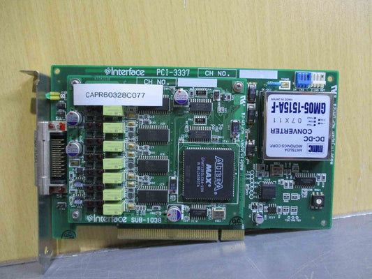INTERFACE PCI-3337 DA16 Bit 4CH Memory [b1130866815]