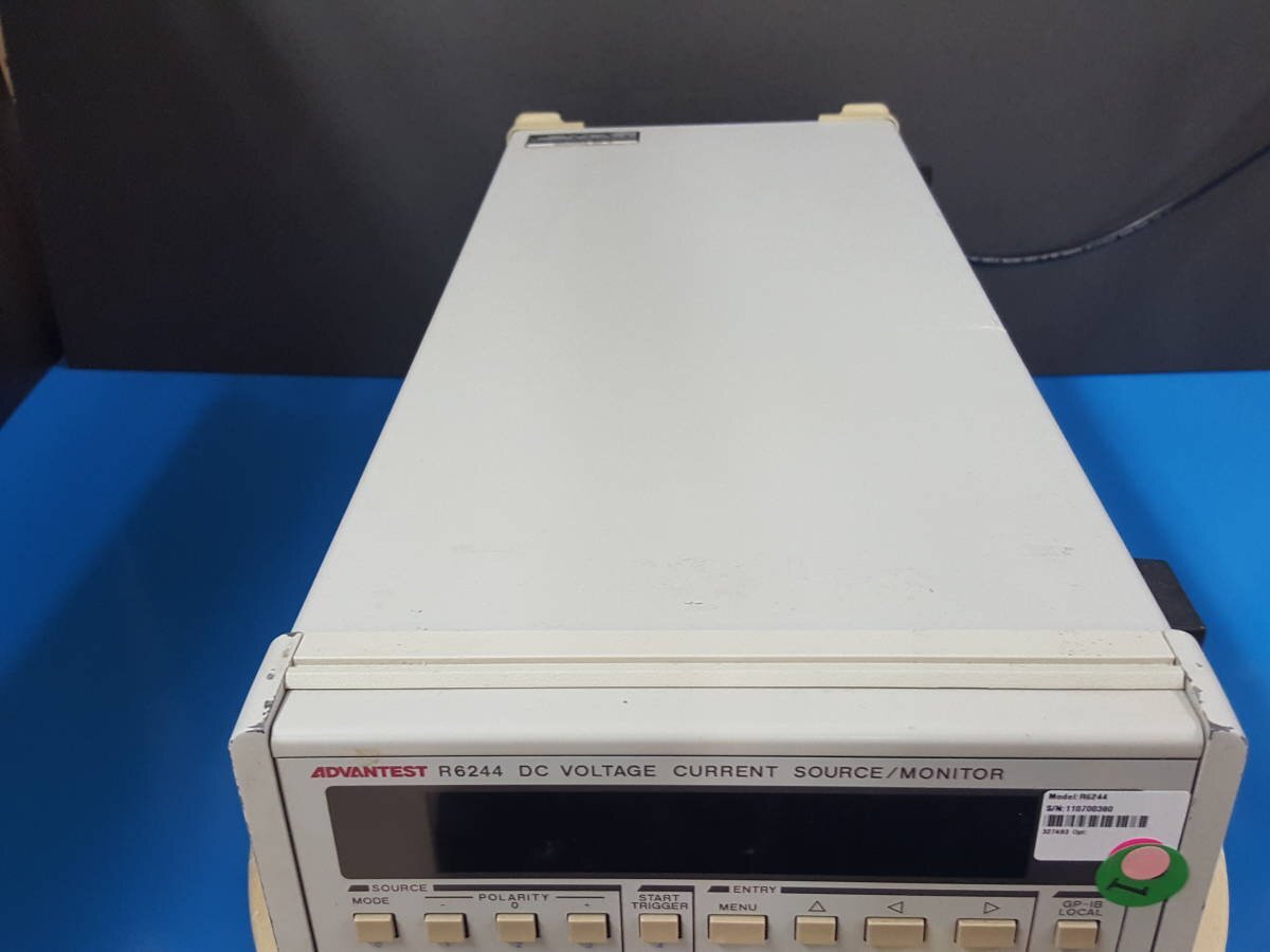 Advantest R6244 DC Voltage Current Generator Source Monitor [m1130882249]
