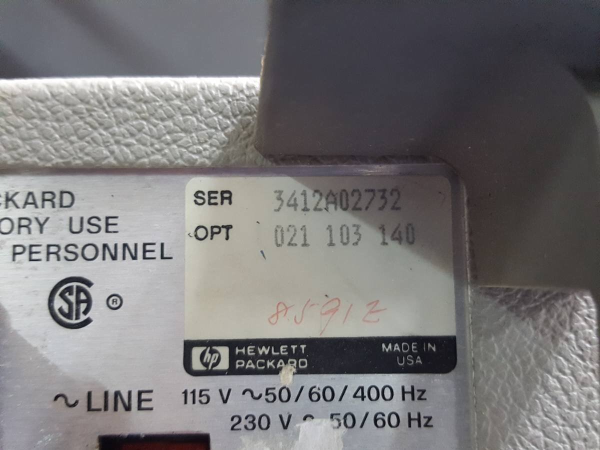HP 8591E Spectrum Analyzer 9kHz-1.8GHz [c1130895335]