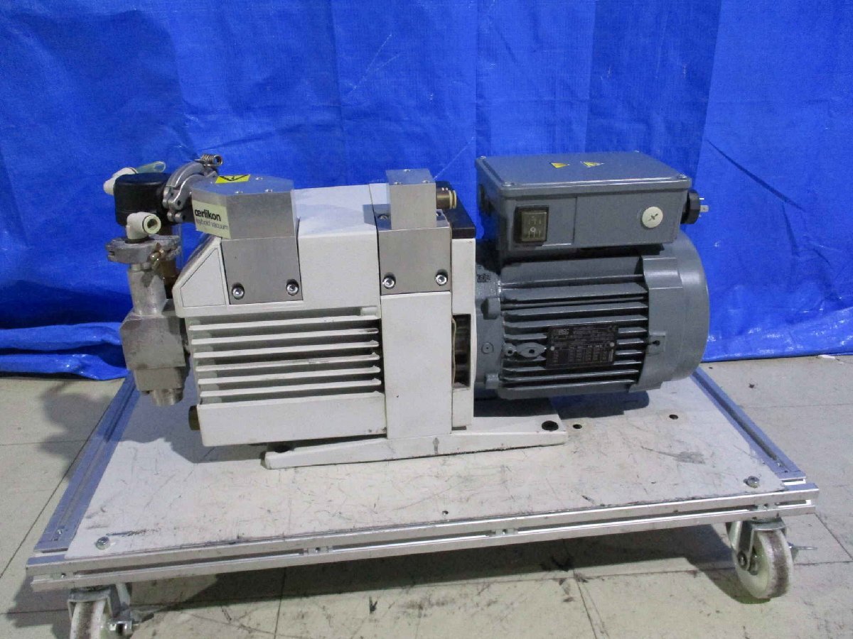 LEYBOLD TI16B TRIVAC Vacuum Pump / NIDEC 1-4P LS90LPR [f1130903704]