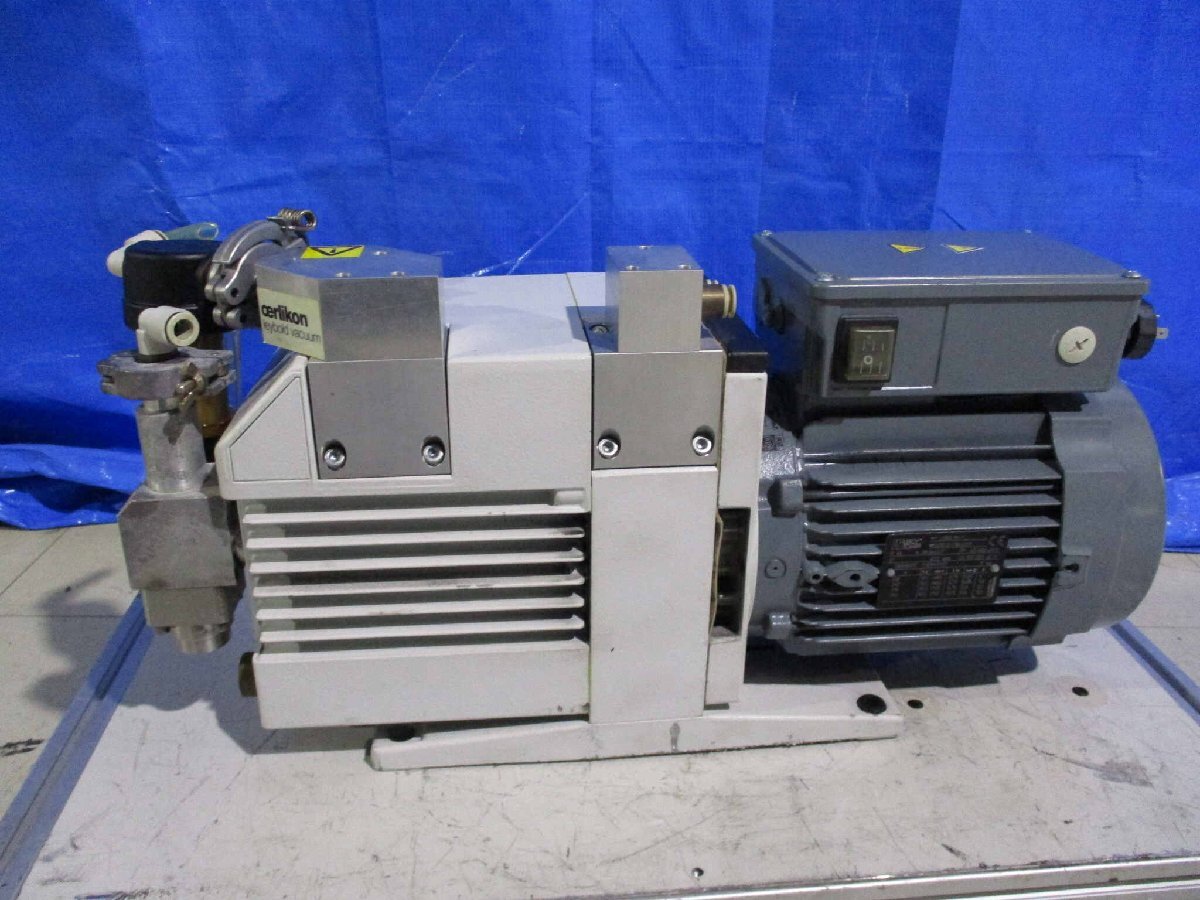 LEYBOLD TI16B TRIVAC Vacuum Pump / NIDEC 1-4P LS90LPR [f1130903704]