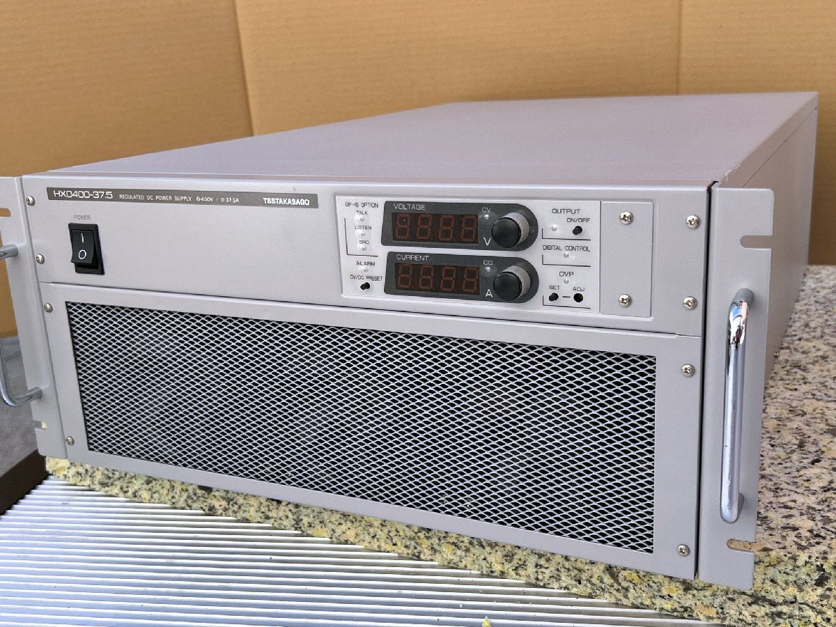 Takasago HX0400-37.5 Regulated DC Power Supply 400V 37.5A 15kW [m1130897174]