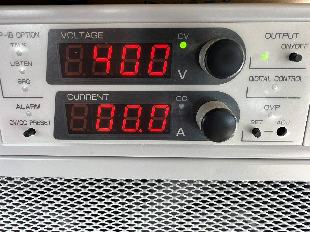 Takasago HX0400-37.5 Regulated DC Power Supply 400V 37.5A 15kW [m1130897174]