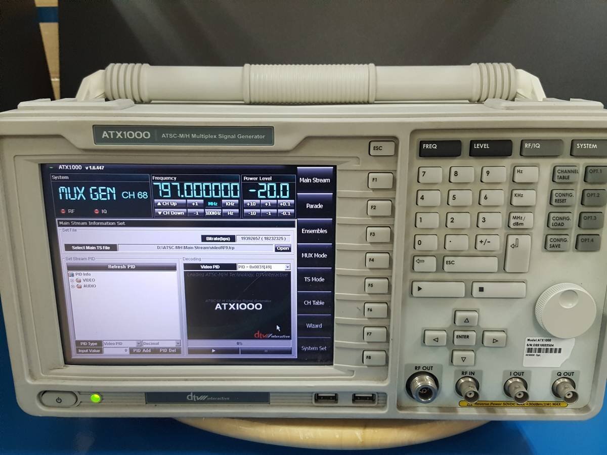 DTVinteractive ATX1000 ATSC-M/H Multiplex Signal Generator [s1131002853]