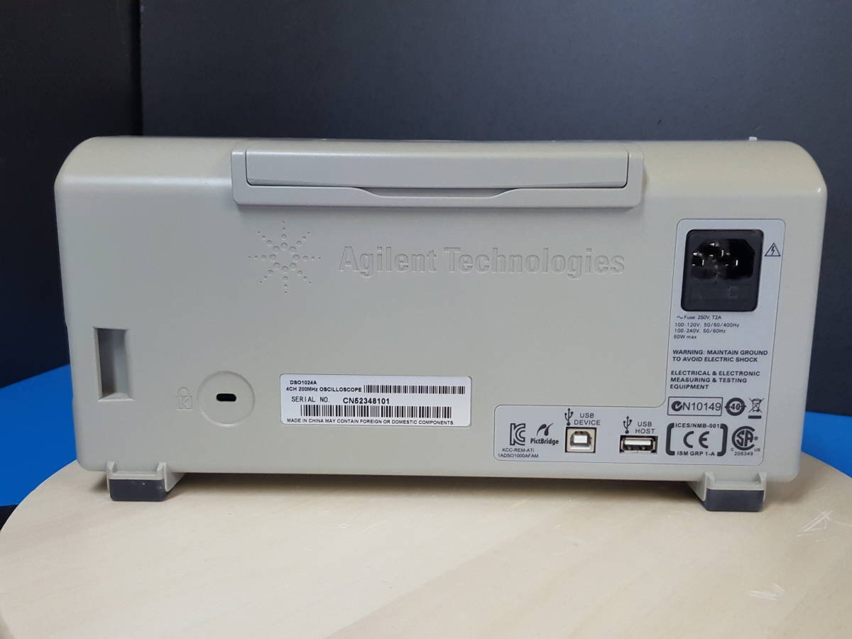 Agilent DSO1024A Oscilloscope 200MHz 4ch 2GS/s [n1130990744]
