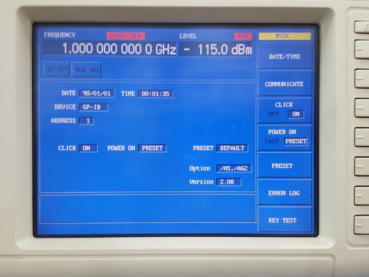 ANDO VG3000E Digital Modulation Signal Generator 250kHz-3.2GHz [v1131051582]