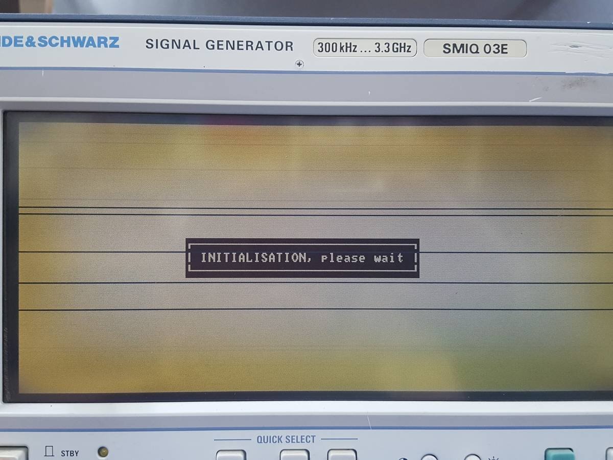 Rohde & Schwarz SMIQ03E Vector Signal Generator 300kHz-3.3GHz [w1131163696]