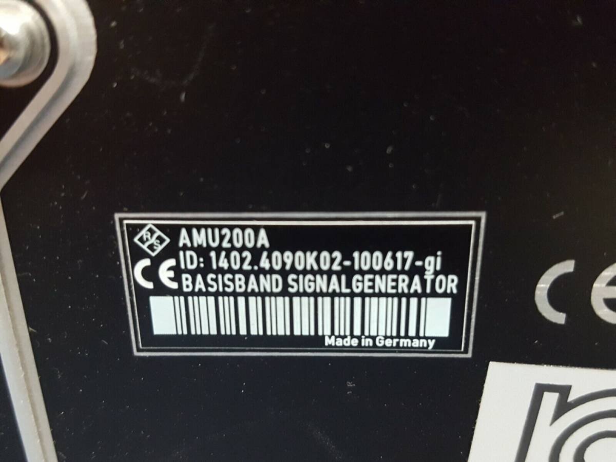Rohde & Schwarz AMU200A Baseband Signal Generator [g1131169855]