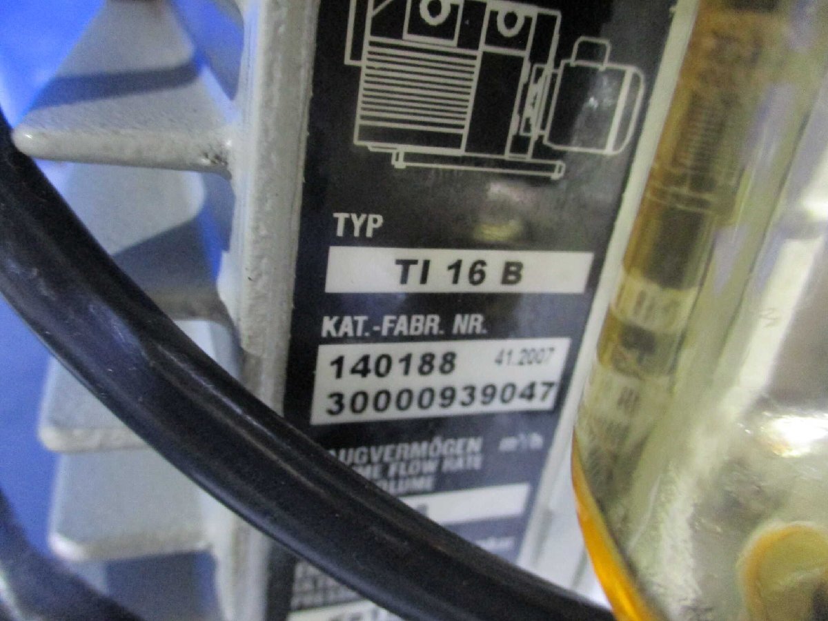 LEROY SOMER LS90PR/T Vacuum Pump OERLIKON LEYBOLD 498 D-50968 [d1131181061]