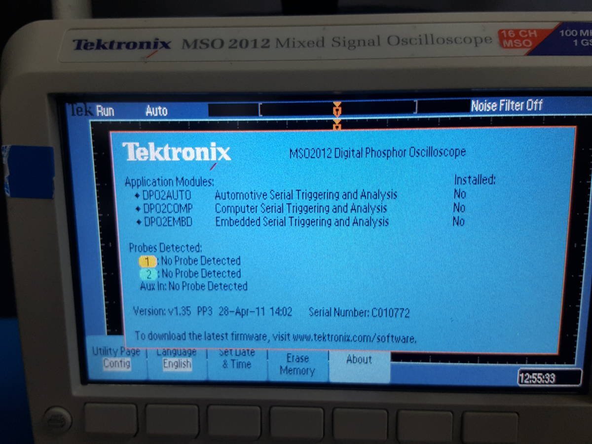 Tektronix MSO2012 Mixed Signal Oscilloscope 100MHz [k1131222346]