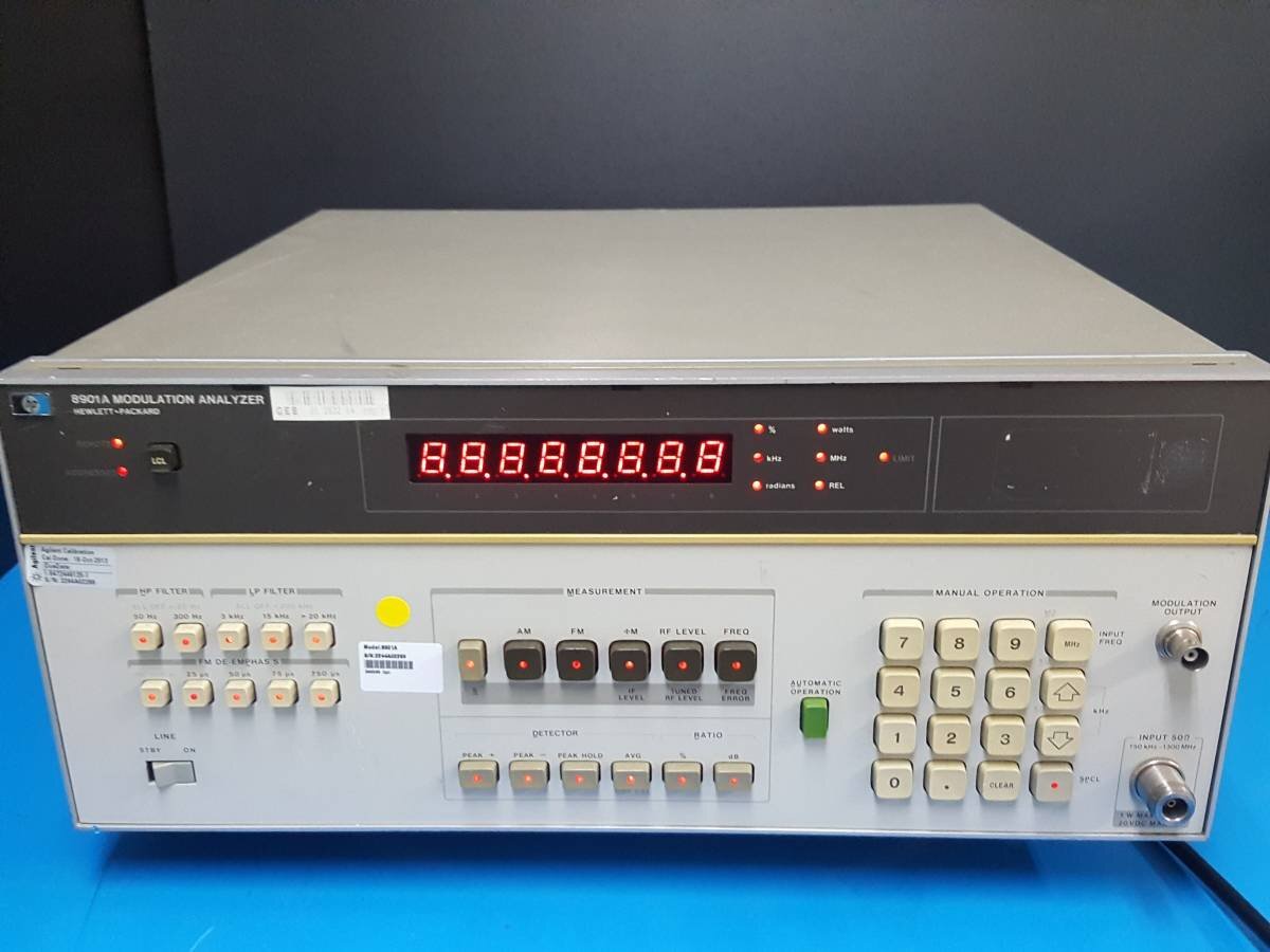 HP 8901A Modulation Analyzer (as-is) [u1131244740]