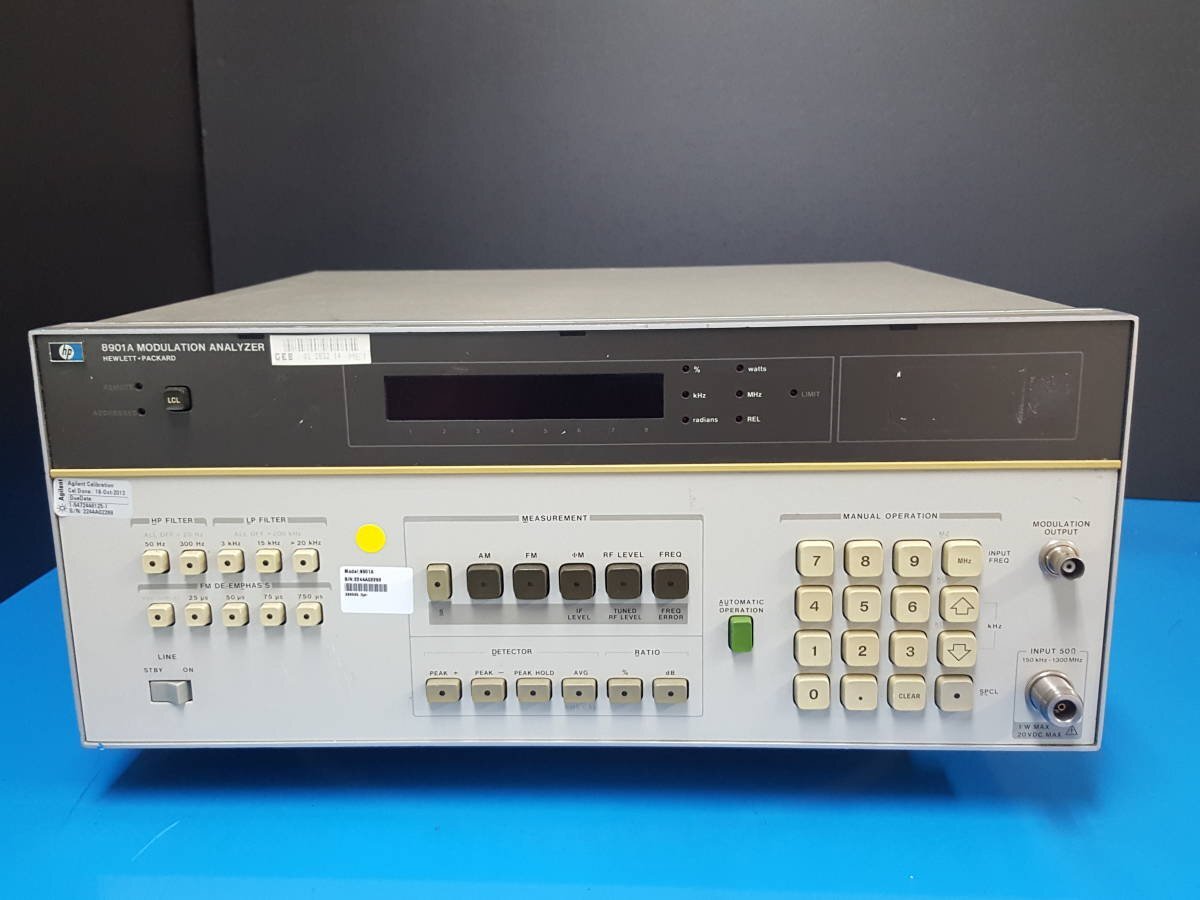 HP 8901A Modulation Analyzer (as-is) [u1131244740]