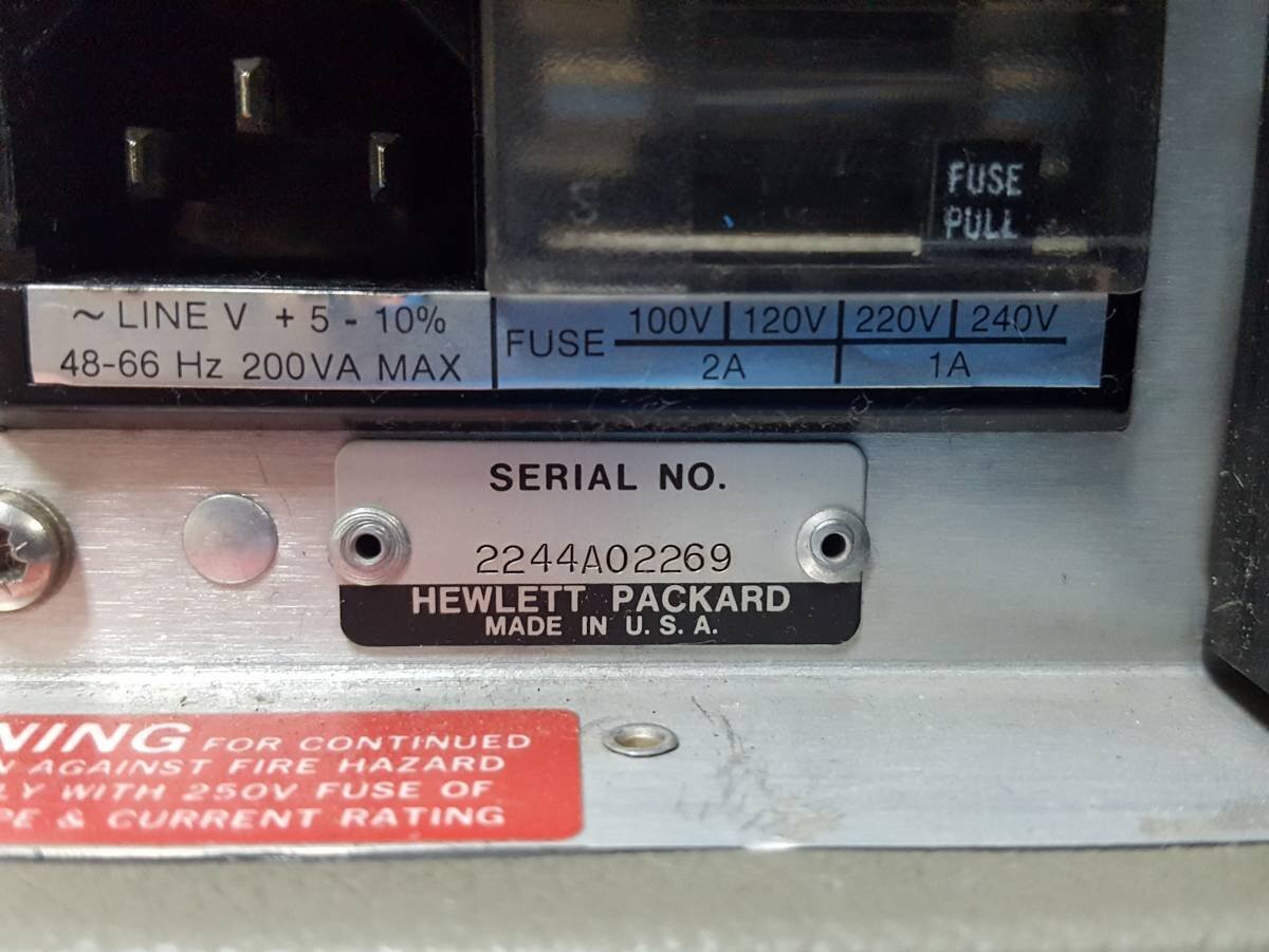 HP 8901A Modulation Analyzer (as-is) [u1131244740]