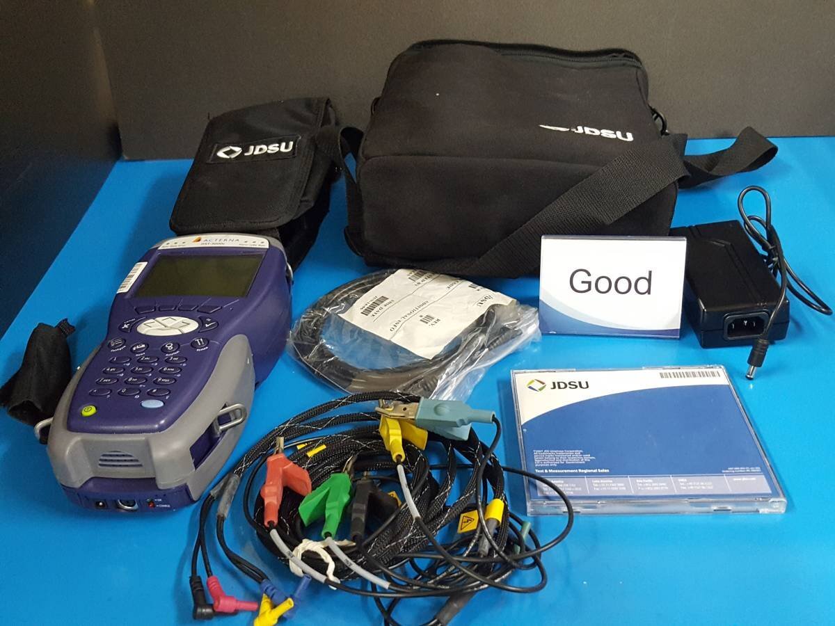 JDSU HST-3000C Handheld Services Tester with IP Suite and TDR [1131242302]