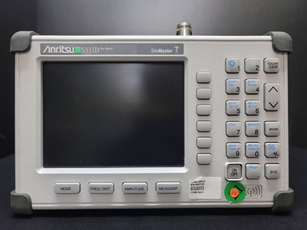 Anritsu S331D Site Master Ver. 5.34 Without Battery [n1131237728]