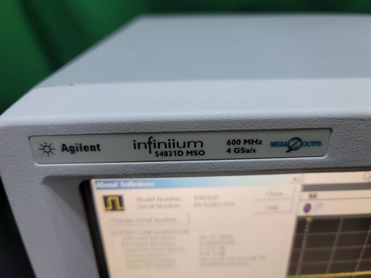 Agilent 54831D Infiniium Digital Oscilloscope 600MHz 4ch [t1131242640]