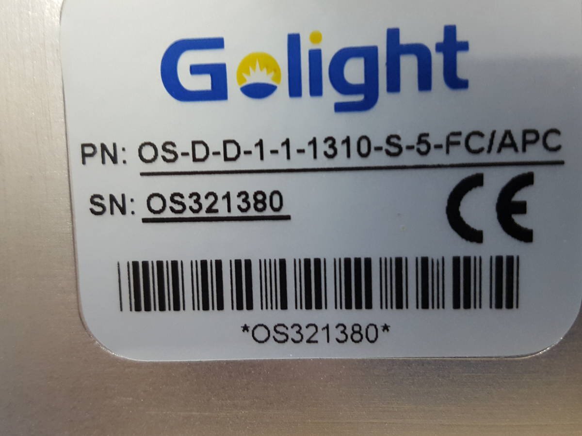Golight OS-D-D-1-1-1310-S-5-FC/APC 1310nm DFB Light Source [m1131272593]