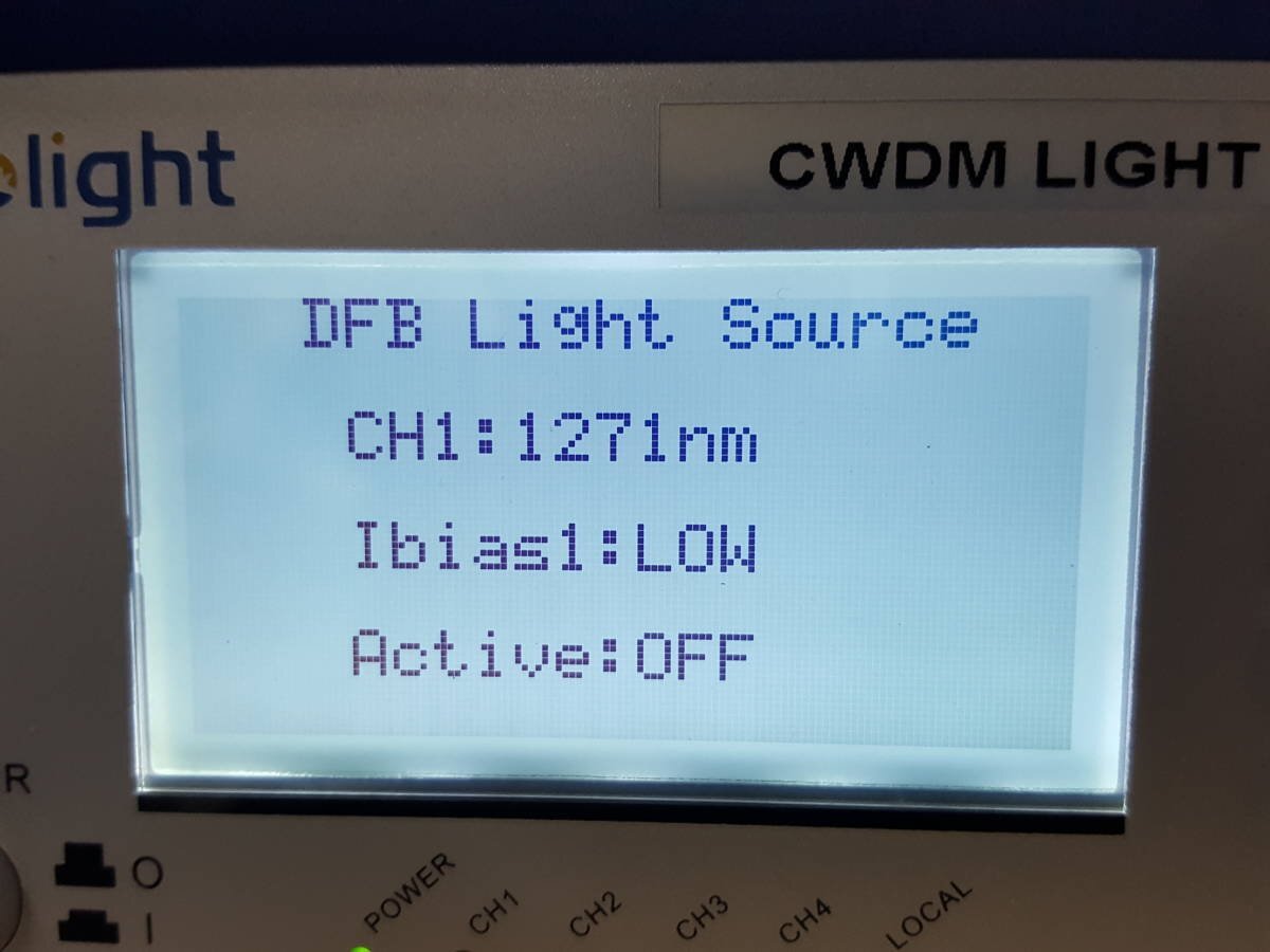 NBC OS-D-D-1271/1291/1311-S-5-1-0-FA-R CWDM Light Source [m1131277726]