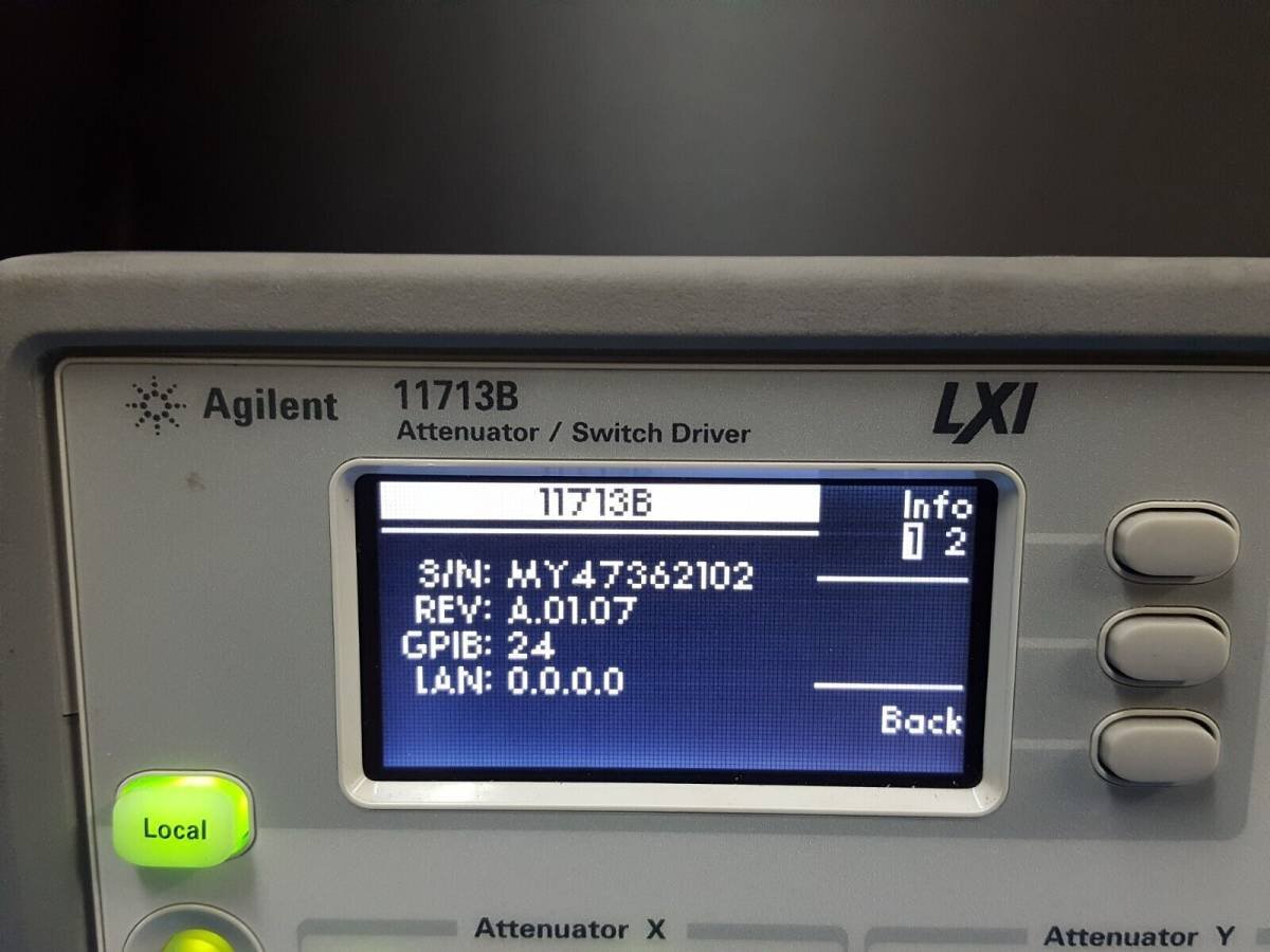 Agilent 11713B Attenuator Switch Driver [c1131301661]