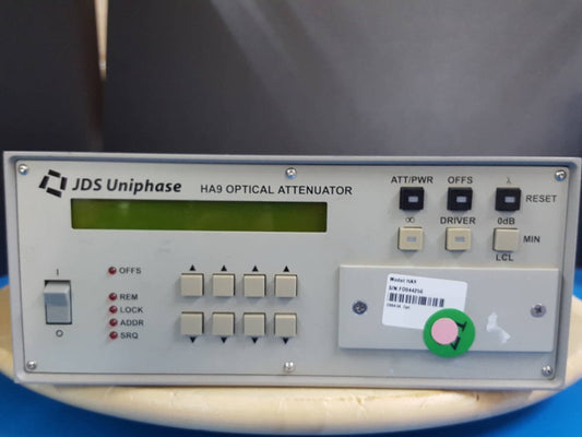 JDS Uniphase HA9 Programmable Optical Attenuator 100 dB P/N HA097+20KSC2 [s1131305072]