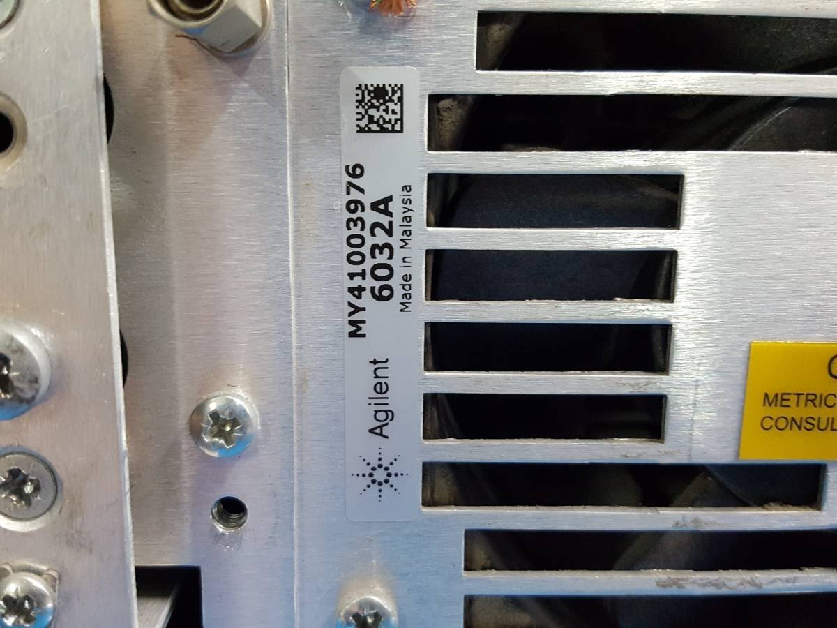 Agilent 6032A System Power Supply 1000W 60V 50A (as-is) [r1131280849]
