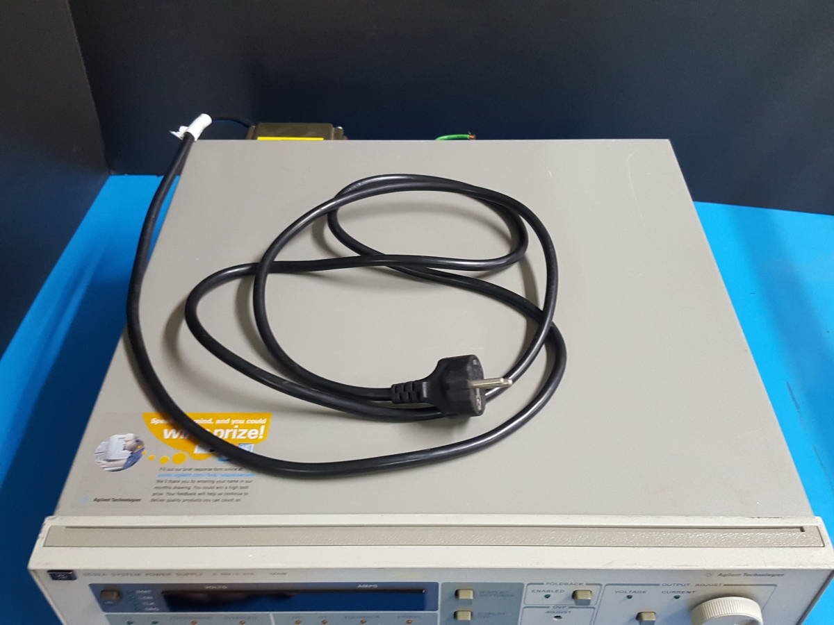 Agilent 6032A System Power Supply 1000W 60V 50A (as-is) [r1131280849]