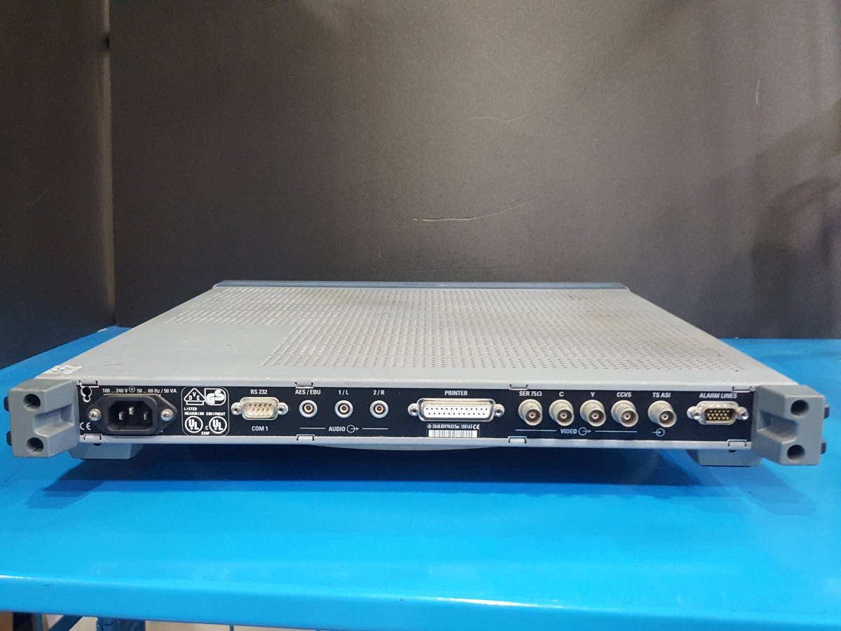 R&S DVMD MPEG2 Measurement Decoder [c1131380488]