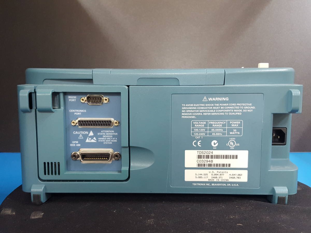 Tektronix TDS2024 Digital Oscilloscope 200MHz 4ch 2GS/s [n1131385992]