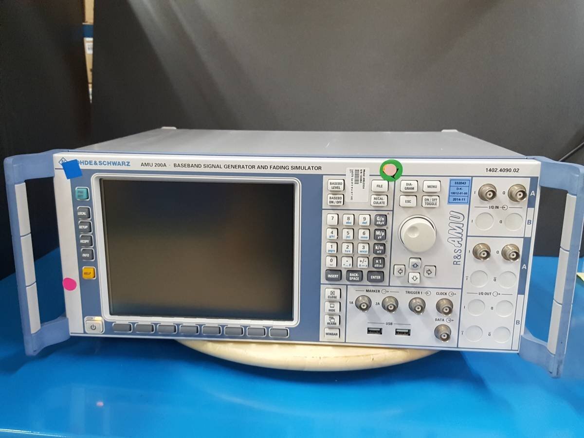 NBC R&S AMU200A Baseband Signal Generator Opt B13 B14 B17 K62 K71 [m1131389732]