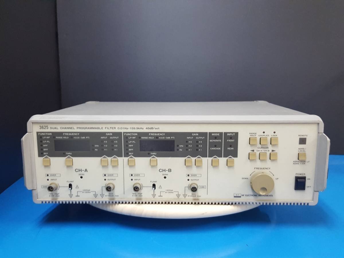 NBC NF 3625 Programmable Filter Dual Channel 0.01Hz to 159.9kHz [c1131418971]