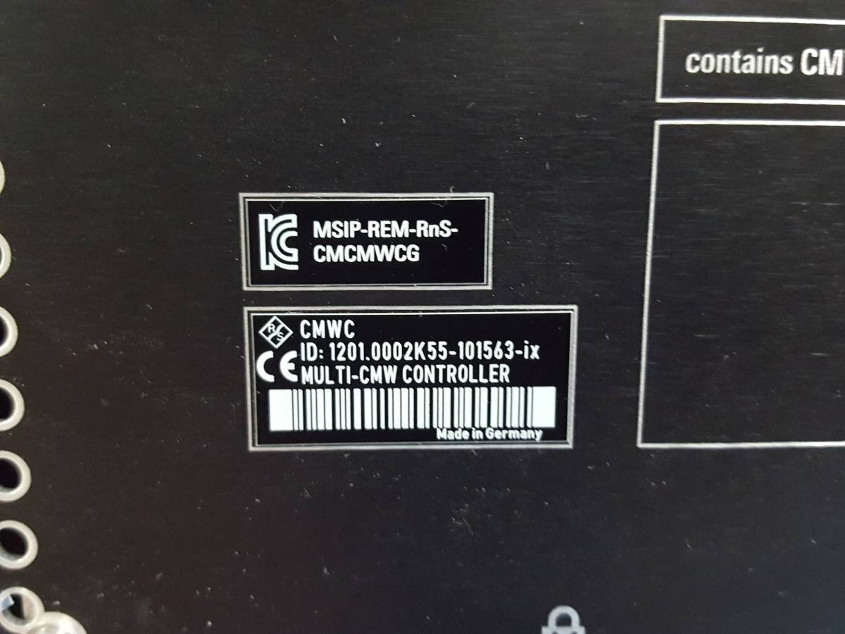 NBC R&S_CMWC Multi-CMW Controller [e1131434001]