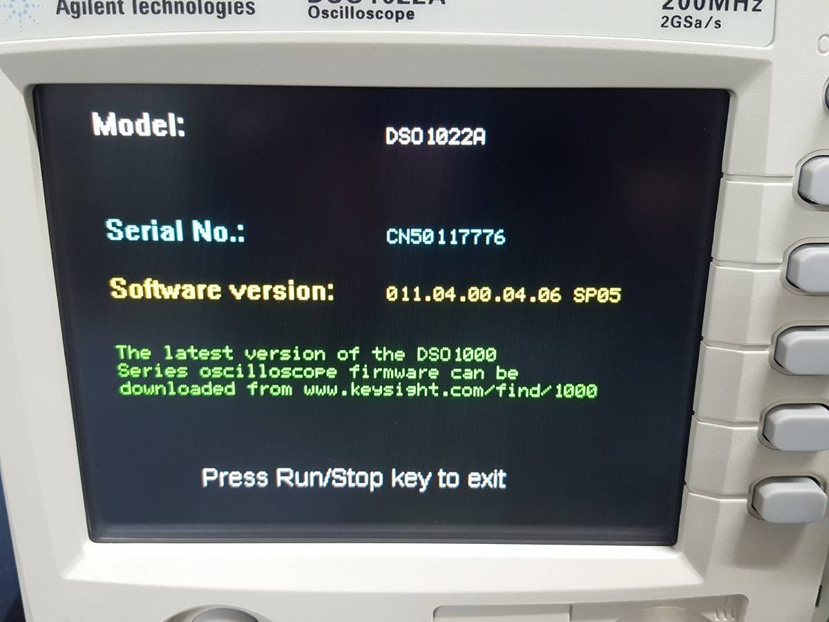 Agilent DSO1022A Oscilloscope 200MHz 2ch 2GSa/s [f1131438914]
