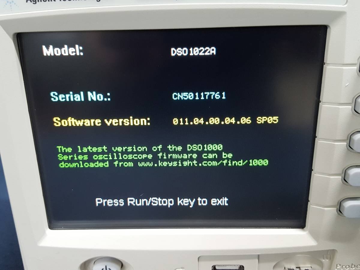 Agilent DSO1022A Oscilloscope 200MHz 2ch 2GSa/s [r1131422993]