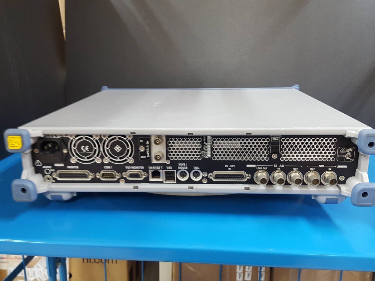 R&S DVRG Digital Video Recorder Generator SMPTE-310M interface [u1131747463]