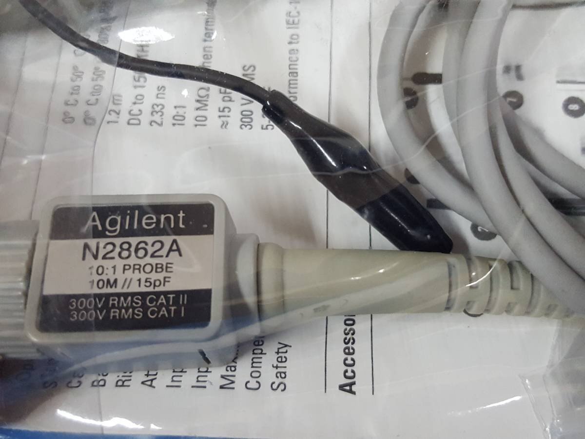 Agilent U2701A 100MHz 2ch Digital Oscilloscope with N2862A Probe [w1131739993]
