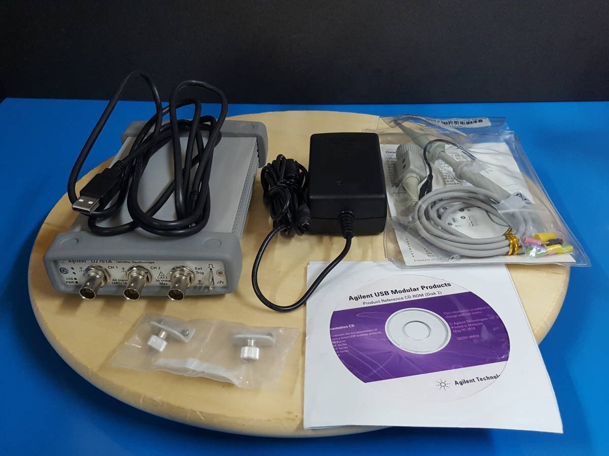 Agilent U2701A 100MHz 2ch Digital Oscilloscope with N2862A Probe [w1131739993]