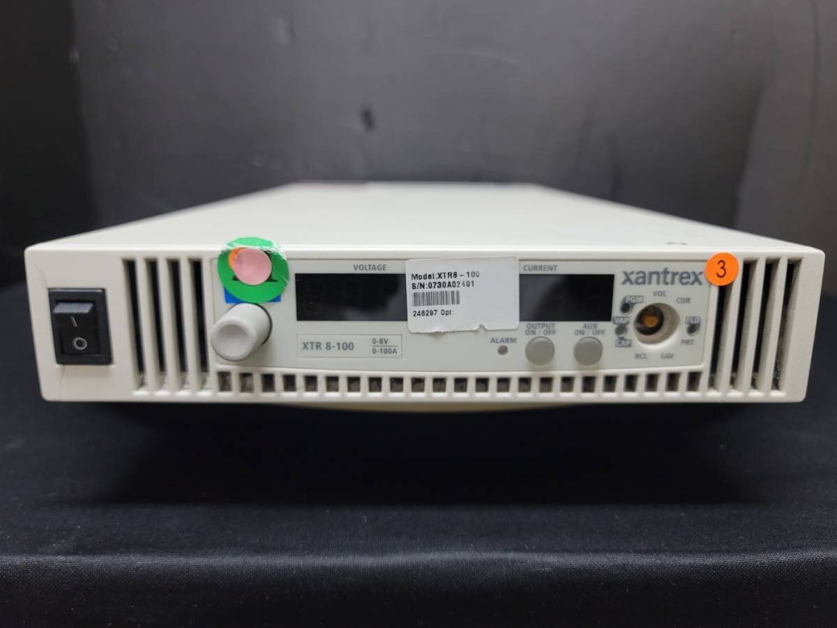 Xantrex XTR8-100 Programmable DC Power Supply 8V 100A 810W [b1131760653]